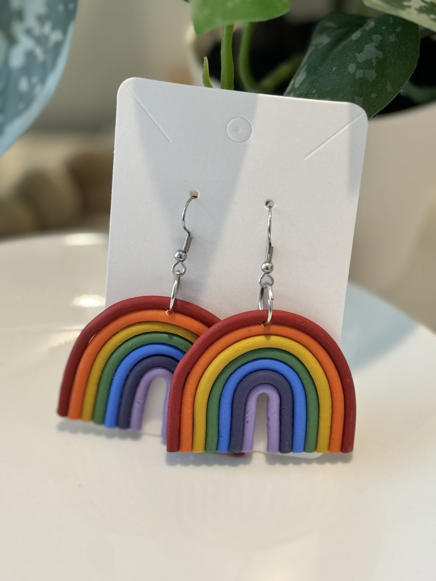 Large Rainbow Dangles